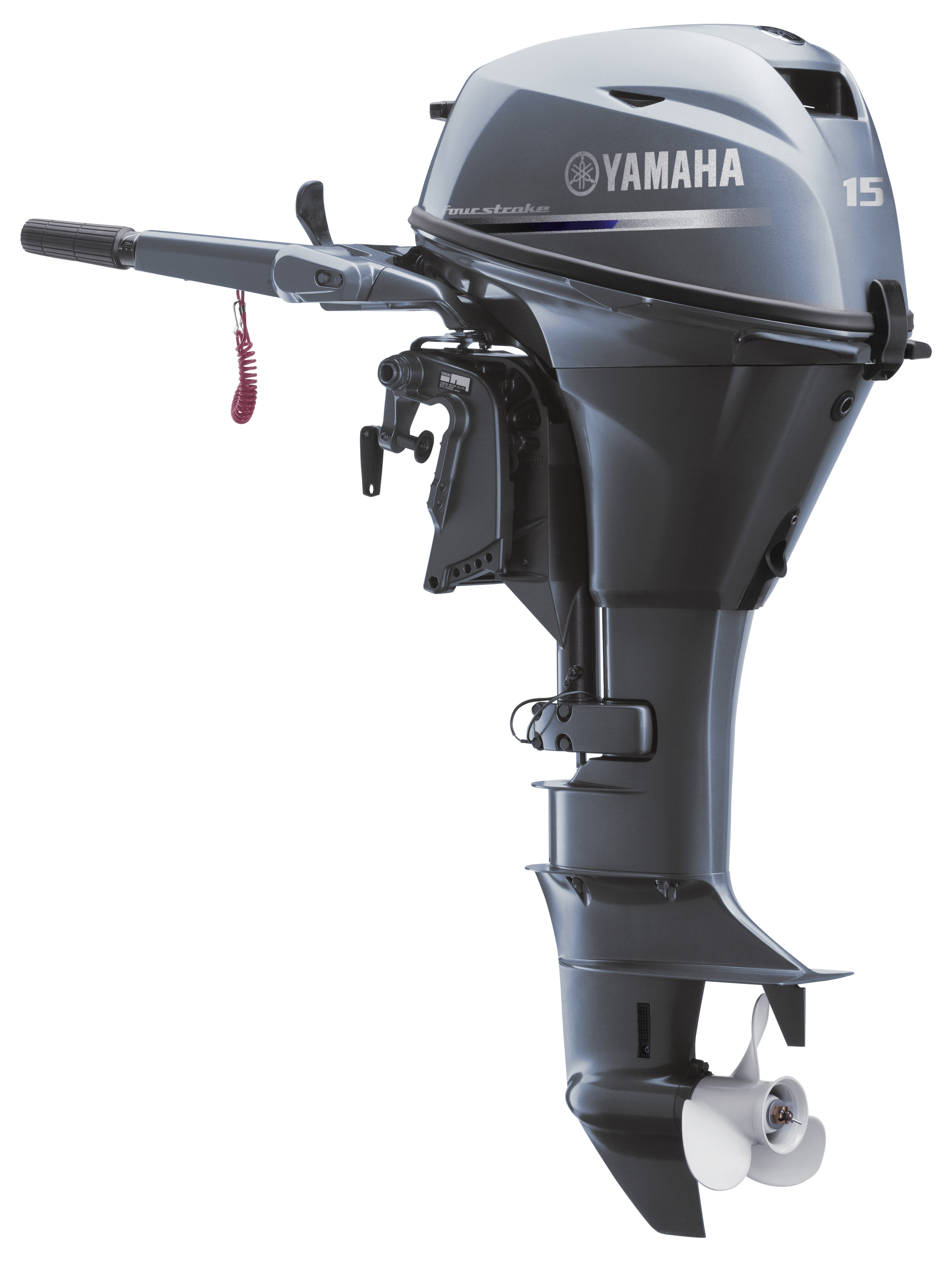 F15SEHA Yamaha Portable Four Stroke 15 HP Electric Start, Short Shaft